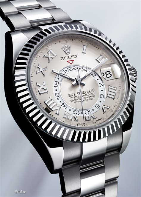 rolex oyster perpetual sky dweller white gold price|rolex sky dweller 2023 price.